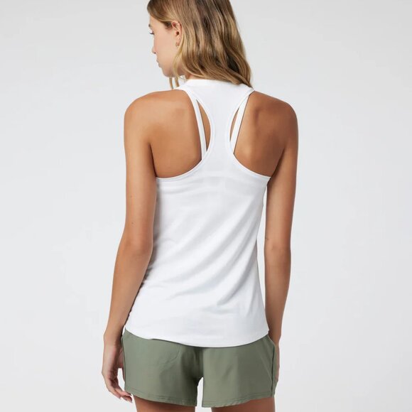 NEW Lux Performance Tank (Women's) - VW108 -  White size M - Picture 3 of 4